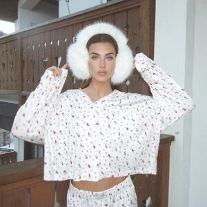 Butter Sleep Set Snow Bunny